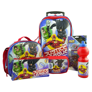 ست 12 در 1 کوله پشتی چرخدار 40 سانتی Metal Force مدل  Trolly Bag - Promotion Items 12 in 1 - Metal Force _کوله پشتی